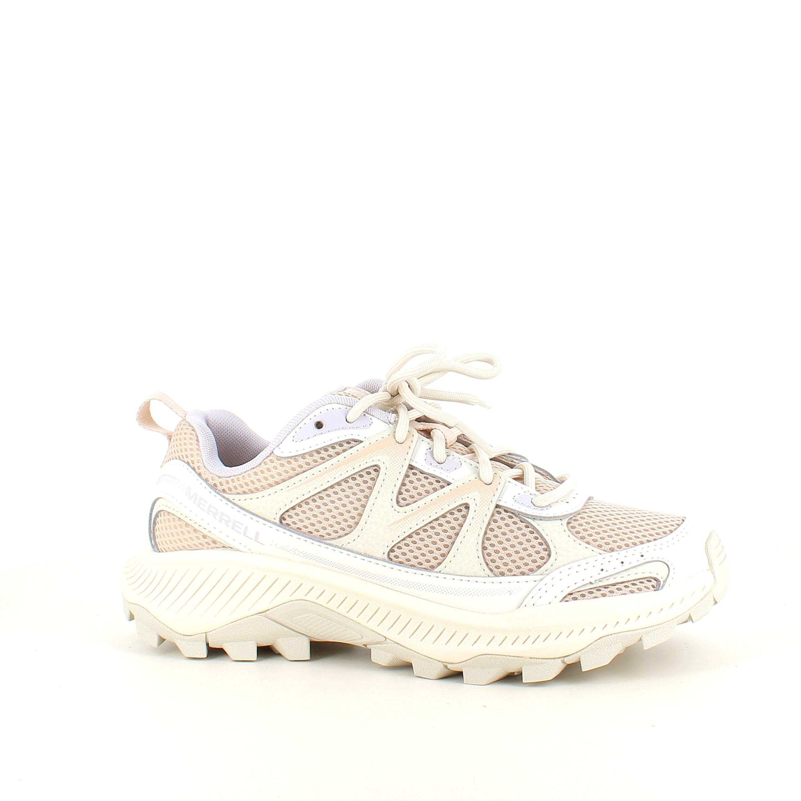 Bekväm och robust Merrell vandringssko i beige